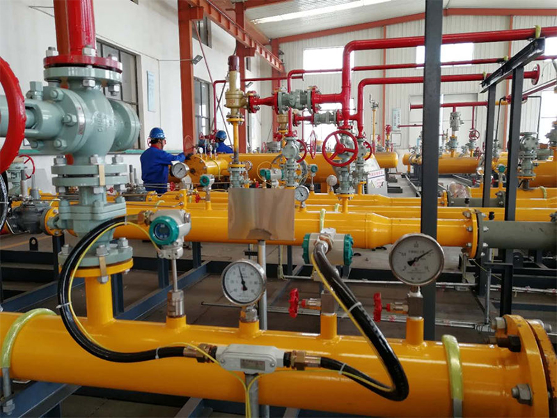 2. CNG compressed natural gas Skidded Gas Pressure Transmitter